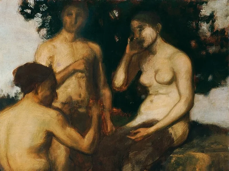 1839-Viktor zur Helle - Composizione figurativa